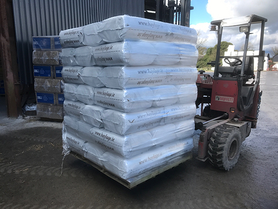forklift haylage